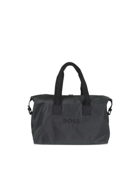 BOSS logo-lettering luggage