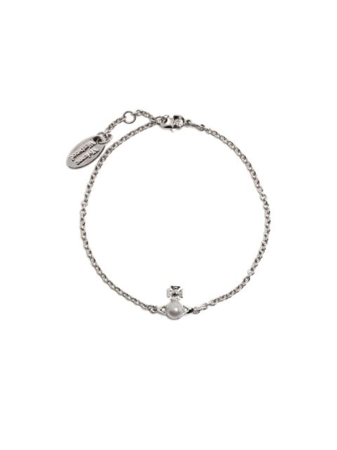 Vivienne Westwood Balbina logo-charm bracelet