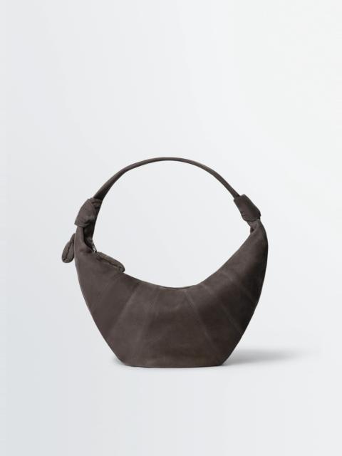 Lemaire FORTUNE CROISSANT BAG IN ALPACA NUBUCK LEATHER