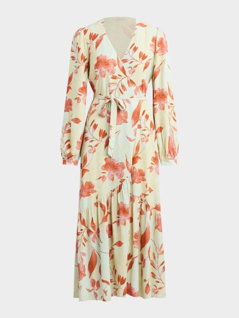 Favorite Daughter The Lady Like Wrap Midi Dress