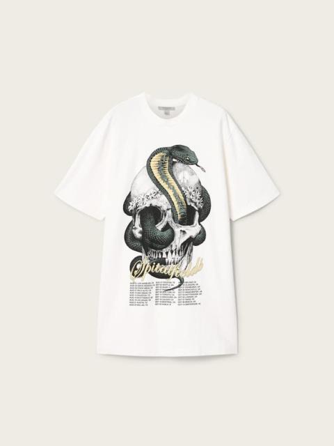 ALLSAINTS SNAKEHEAD MINI T-SHIRT DRESS