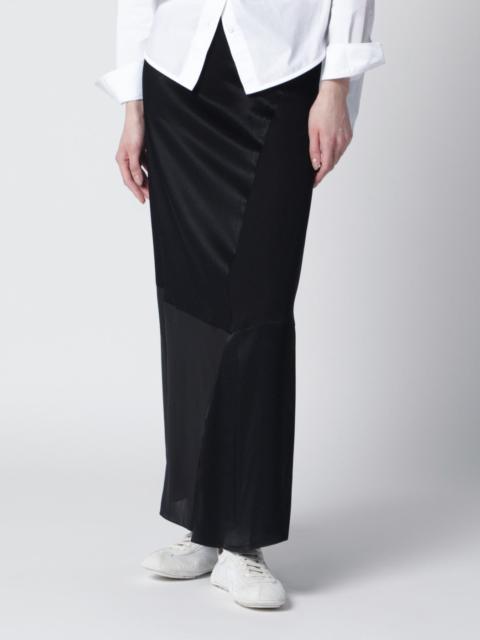 6397 Black patchwork skirt