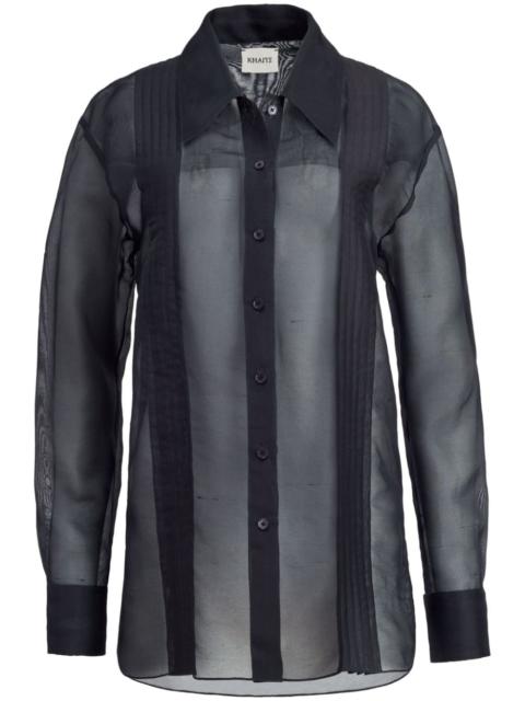 The Nori semi-sheer shirt