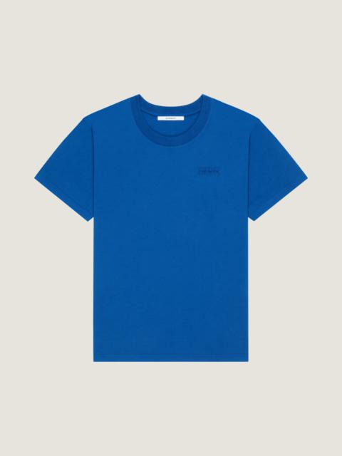 Givenchy T-SHIRT IN COTTON WITH GIVENCHY PATCH