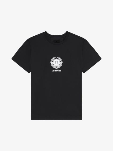 Givenchy GIVENCHY CREST T-SHIRT IN COTTON