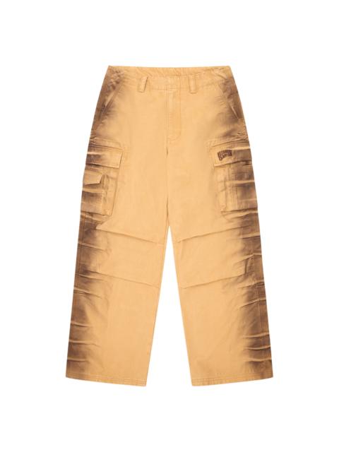 BILLIONAIRE BOYS CLUB SPRAY SMALL ARCH LOGO CARGO PANTS