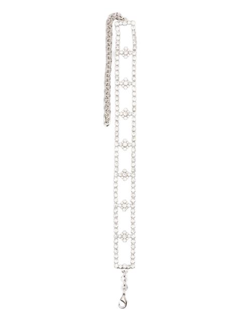 Alessandra Rich Alessandra Rich Crystal-embellished Necklace