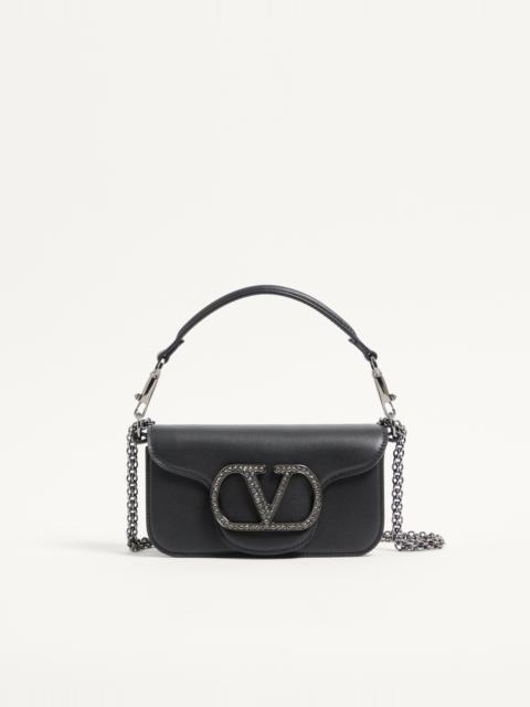 Valentino VALENTINO GARAVANI LOCÒ SMALL SHOULDER BAG WITH JEWEL LOGO