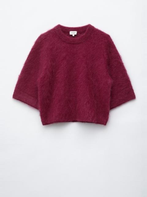 & Other Stories Mohair-Blend Knitted T-shirt