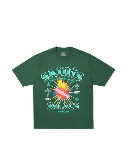 PALACE GODS GIFT T-SHIRT RACEY GREEN