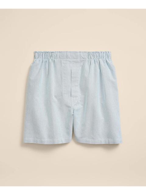 Brooks Brothers Cotton Oxford Stripe Boxers
