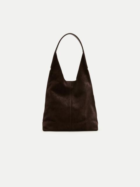 J.CREW Slouchy tote in suede