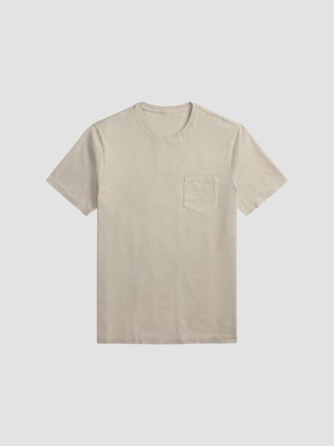 Ralph Lauren Men's Garment-Dyed Cotton Pocket T-Shirt - Pearl Grey