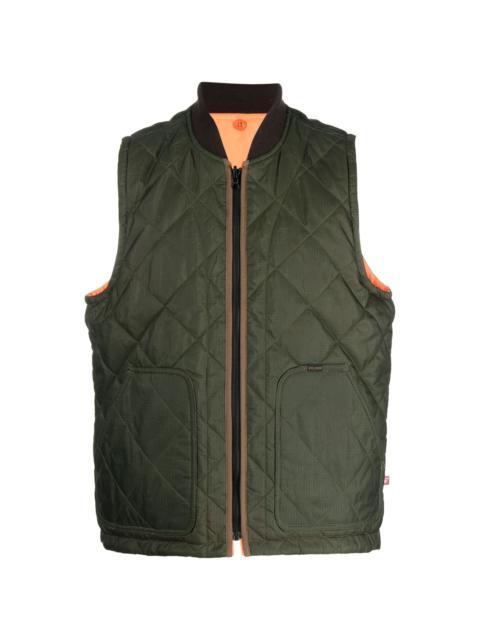 FILSON reversible quilted gilet