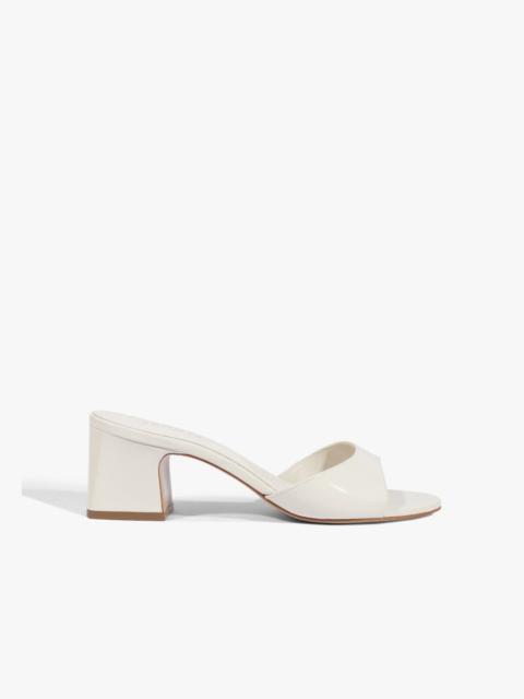 SCHUTZ Harriet Mid Mule Patent Sandal