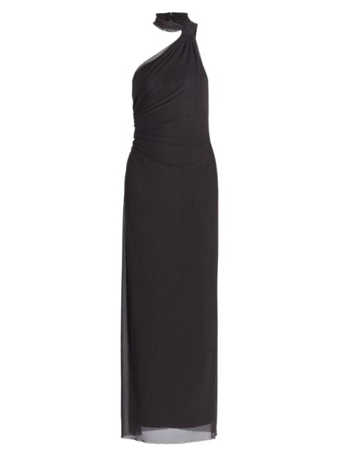 SIGNIFICANT OTHER Women's Avni One-Shoulder Maxi Dress - Charcoal