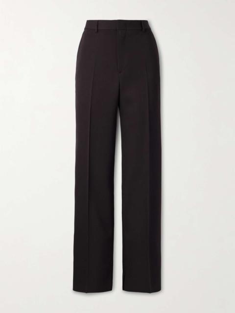 Straight-Leg Wool Trousers