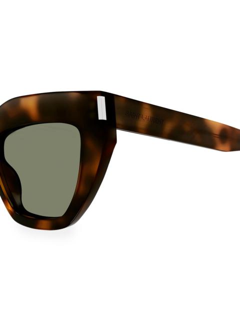 SAINT LAURENT Women's 53MM Cat-Eye Sunglasses - Dark Brown