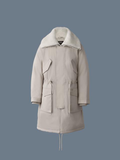 MACKAGE LEON Shearling Collar Down Parka