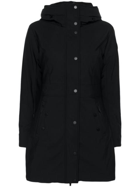 Fusalp logo-appliquÃ© hooded raincoat