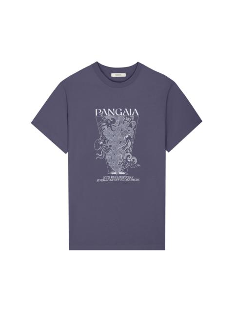 PANGAIA Mens New Octopus Hope T-Shirt - Slate Blue