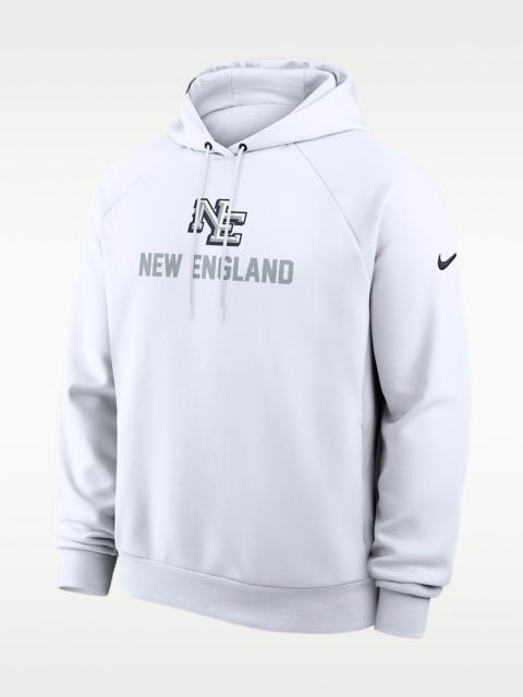 Nike New England Patriots Rivalries Collection Primary Men's Nike Dri-FIT NFL Pullover Hoodie