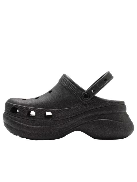 crocs (WMNS) Crocs Bae Glitter Clog 'Black' 207261-001