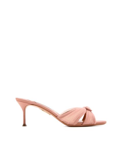 AQUAZZURA 65mm knot-detail sandals