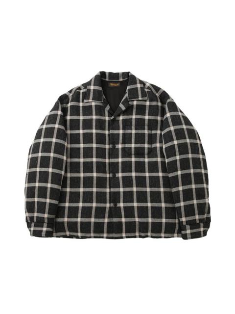 visvim KEESEY CHECK DOWN JKT BLACK
