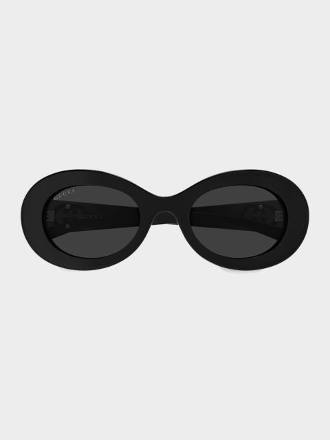 GUCCI Round Logo Sunglasses