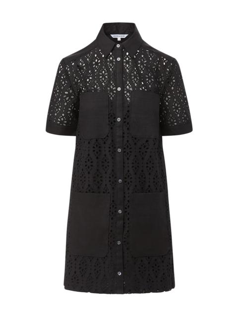 RAFAELA COTTON EYELET SHIRTDRESS