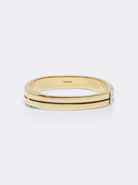 TOTEME Gold-plated bangle