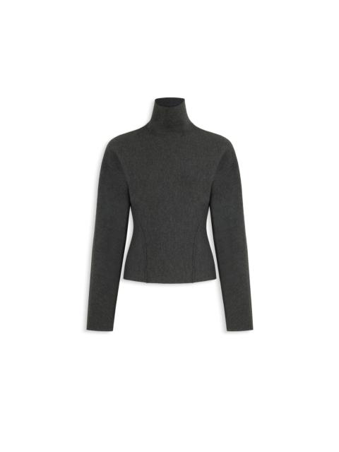 Alaïa WOOL CINCHED JUMPER