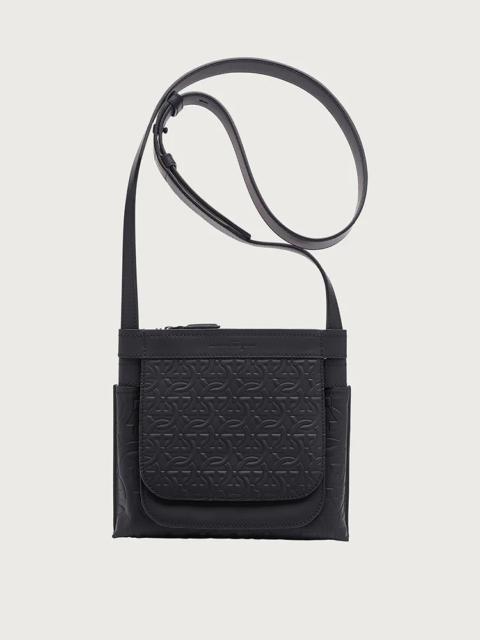 FERRAGAMO GANCINI CROSS BODY BAG