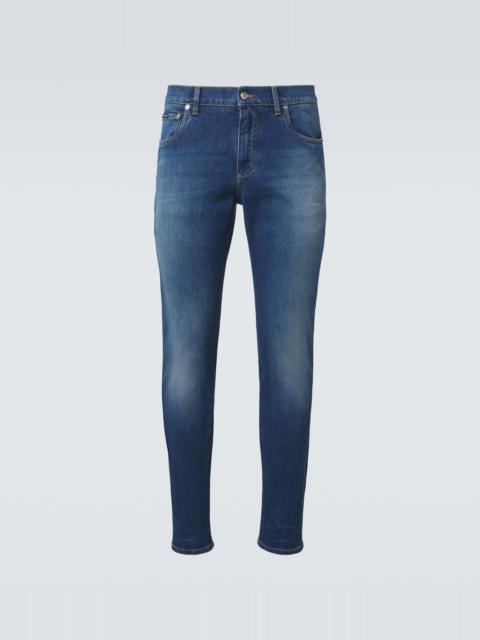 Dolce & Gabbana Mid-rise slim jeans