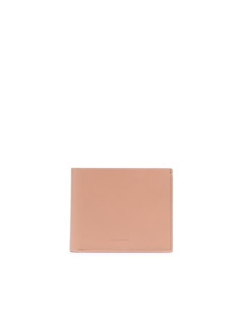 Jil Sander leather embossed-logo wallet