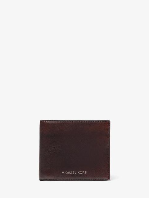 MICHAEL KORS Cooper Burnished Billfold Wallet