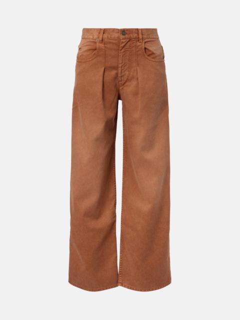 Isabel Marant Rodaynaga high-rise wide-leg jeans