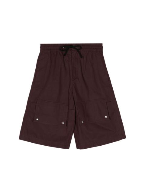 organic cotton drawstring shorts