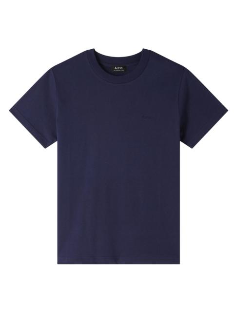 STANDARD A.P.C. BRODÉE T-SHIRT (W)