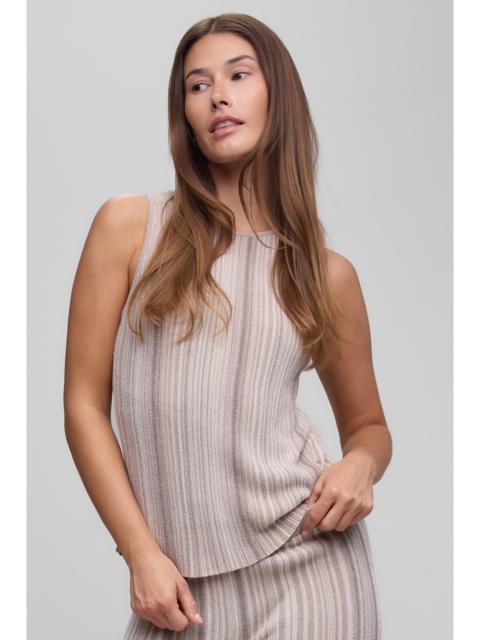 Barefoot Dreams CozyChic Ultra Lite® Lurex Rib Tank