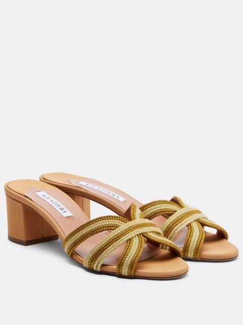 AQUAZZURA Day Dream woven sandals