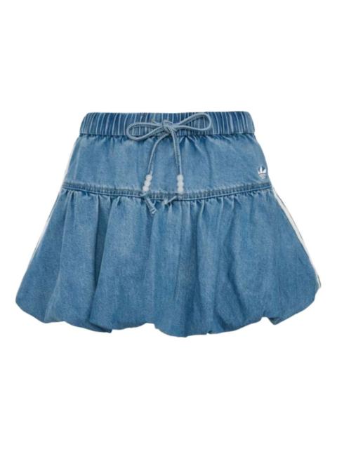 adidas (WMNS) adidas New Chinese Skirt Asia Sizing 'Light Denim' KY5751