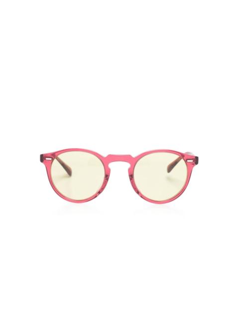 Oliver Peoples Gregory round-frame sunglasses