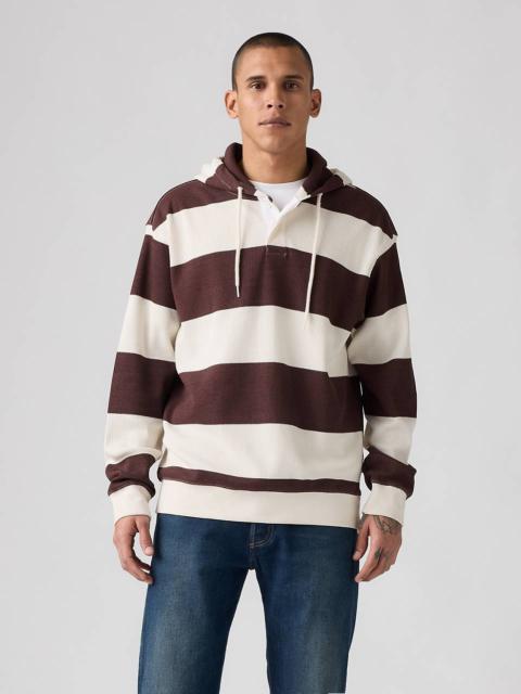 Levi's THERMAL RUGBY HOODIE SWEATSHIRT