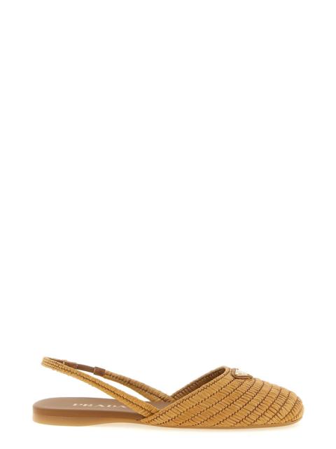 Prada Crochet Slingback