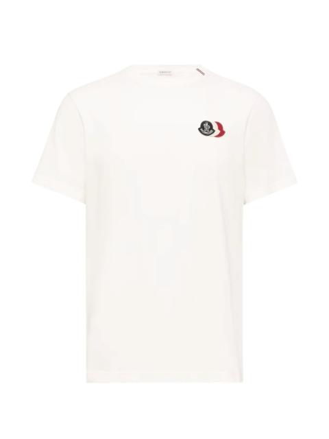 Moncler Moncler Logo-patch T-shirt