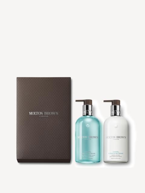 Molton Brown Coastal Cypress & Sea Fennel Hand Wash & Lotion Set