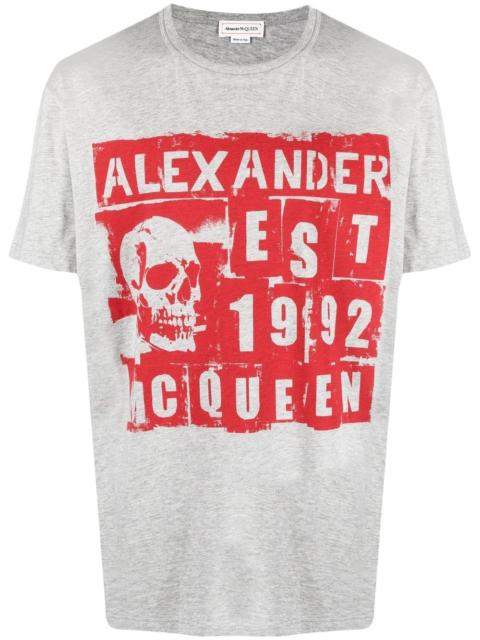 Alexander McQueen skull-print T-shirt