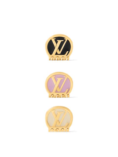 Louis Vuitton Mini LV Trio Hair Clips
